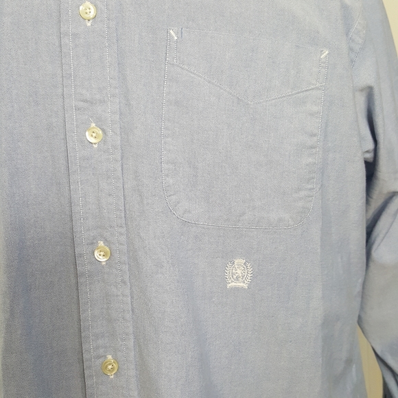 Tommy Hilfiger Blue Collegiate Oxford Button Down - Picture 4 of 9
